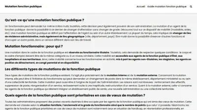 Mutation-fonction-publique.fr