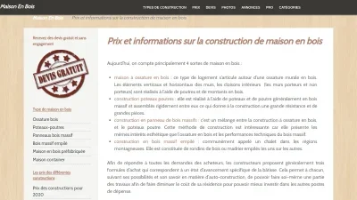 Une maison en Bois